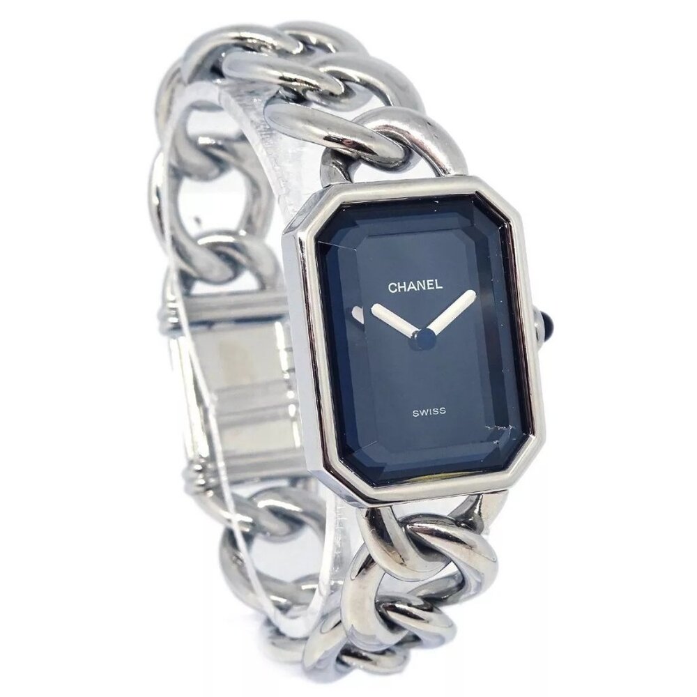 Chanel Premiere Quartz Watch Silver SS #M - Picture 7 of 8